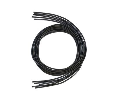RS PRO Cable De Conexión, área Transversal 1 Mm² Cable De Prueba Negro, 1.000 V, Long. 1200mm
