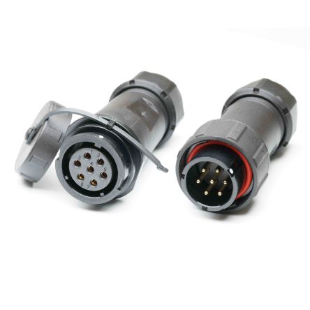 RS PRO Circular Connector, 5 Contacts, Cable Mount, Plug And Socket, Male And Female Contacts, IP67
