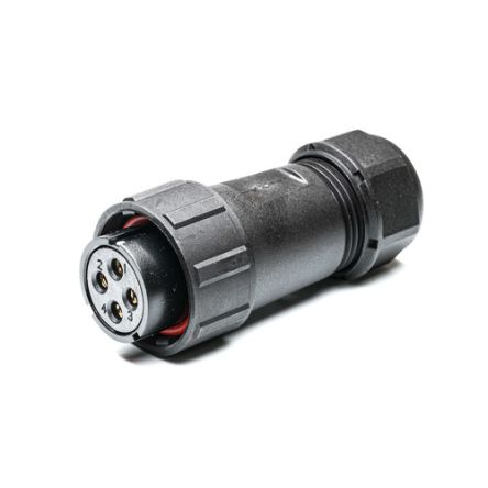 RS PRO Circular Connector, 4 Contacts, Cable Mount, Socket, Female, IP67