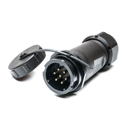RS PRO Circular Connector, 7 Contacts, Cable Mount, Plug, Male, IP67