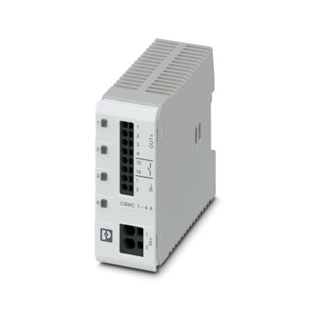 Phoenix Contact Disjoncteur électronique, 10A, 24V, 1 Canal, Montage Rail DIN, CBMC