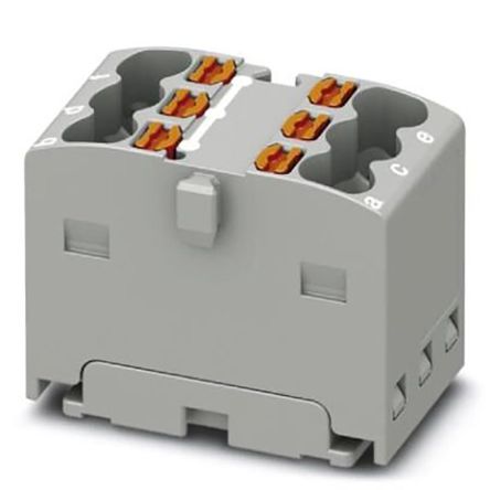 Phoenix Contact Verteilerblock 6-polig, 14 AWG, 17.5A / 450 V, 2.5mm², Polyamid