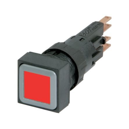 Eaton RMQ16 Series Red Illuminated Momentary Push Button, 16mm Cutout, IP65