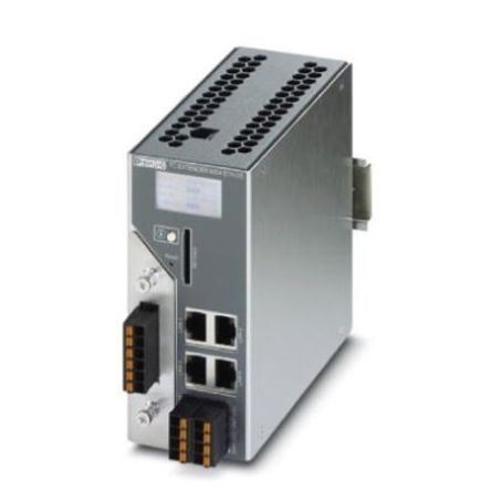 Phoenix Contact Ethernet-Switch, 4 X RJ45 / 10/100Mbit/s, Bis 100m Für DIN-Schienen, 24V Dc