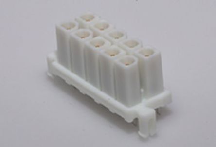 Molex Mini-Fit Crimpsteckverbinder-Gehäuse Buchse 4.2mm, 10-polig / 2-reihig Vertikal