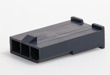 Molex Mini-Fit Jr. Leiterplatten-Stiftleiste Horizontal, 3-polig / 1-reihig, Raster 4.2mm, Ummantelt