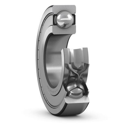SKF 6024-2Z Single Row Deep Groove Ball Bearing- Both Sides Shielded End Type, 120mm I.D, 180mm O.D
