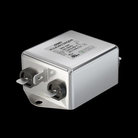 KEMET FLLE2-Q EMV-Filter, 300 V Ac/dc, 6A, Gehäusemontage, 1-phasig / 50-60Hz