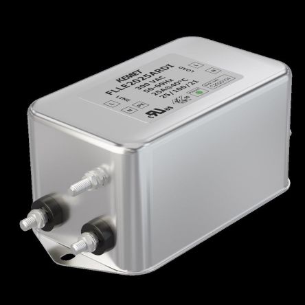 KEMET FLLE2-R EMV-Filter, 300 V Ac/dc, 32A, Gehäusemontage, 1-phasig / 50-60Hz