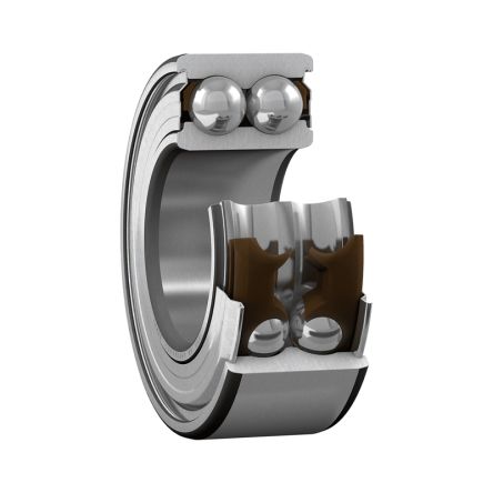 SKF 3202 A-2ZTN9/MT33 Double Row Angular Contact Ball Bearing- Both Sides Shielded End Type, 15mm I.D, 35mm O.D