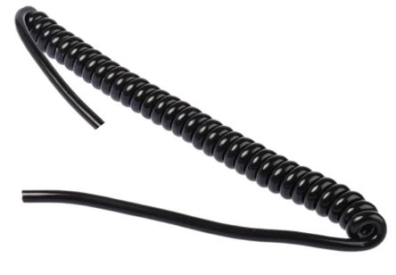 RS PRO Câbles D'alimentation 2x0,14 Mm², 0.5m Noir