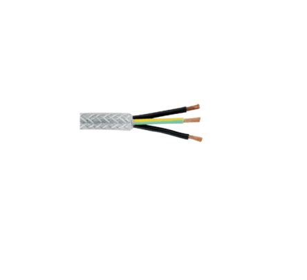 RS PRO Cable De Control Apantallado De 4 Núcleos, 1,5 Mm², Ø Ext. 11.5mm, Long. 100m, 300/500 V, 16 A, Funda De PVC