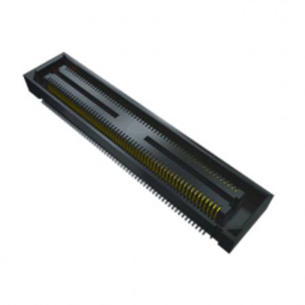 Samtec Conector Hembra Para PCB Ángulo De 90° Serie BSH, De 180 Vías En 2 Filas, Paso 0.5mm, Montaje Superficial, Para