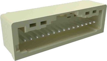 Amphenol Communications Solutions Minitek Multipitch Leiterplatten-Stiftleiste Gewinkelt, 5-polig / 1-reihig, Raster