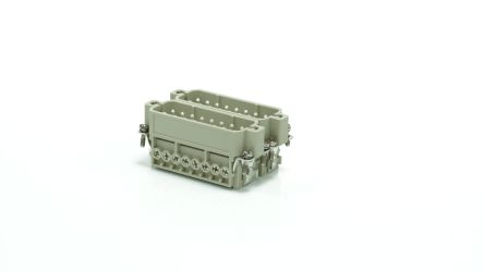 RS PRO Industrie-Steckverbinder Kontakteinsatz, 32-polig 16A Stecker, Für 16-A-Crimps