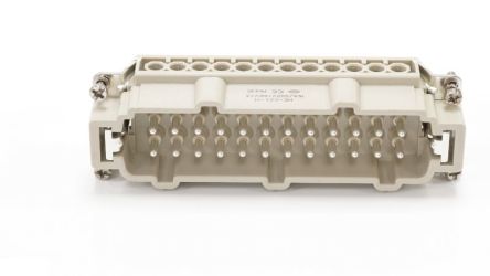 RS PRO Industrie-Steckverbinder Kontakteinsatz, 24-polig 16A Stecker Für Stromversorgungssteckverbinder In Robuster