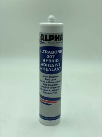 Alpha Adhesives & Sealants Ltd Mastic Ultrabond 007, Noir, Cartouche 300 Ml