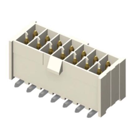 Samtec Conector Macho Para PCB Serie IPL1 De 10 Vías, 2 Filas, Paso 2.54mm, Montaje En Orificio Pasante