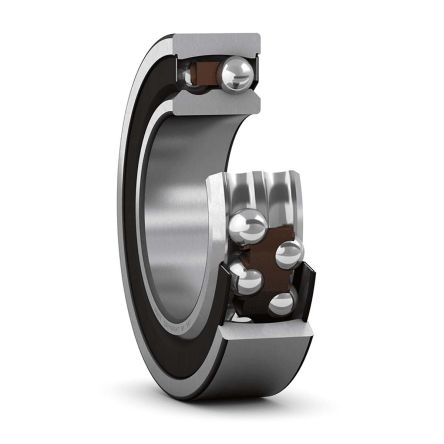 SKF 2210 E-2RS1TN9 Self Aligning Ball Bearing- Both Sides Sealed End Type, 50mm I.D, 90mm O.D