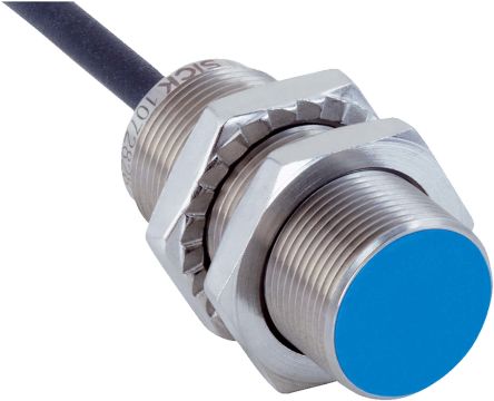 Sick Inductive Barrel-Style Proximity Sensor, M18 X 1, 8 Mm Detection, Normally Open Output, 10 → 30 V, IP68,
