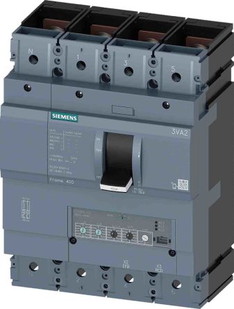 Siemens SENTRON 3VA, Leistungsschalter MCCB 4-polig, 250A / Abschaltvermögen 85 KA 690V, Fest