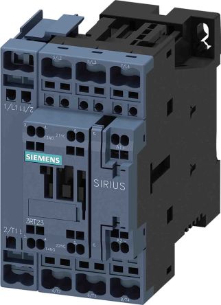 Siemens SIRIUS Leistungsschütz / 24 V Spule, 4 -polig 1 Schließer, 1 Öffner / 40 A