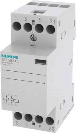 Siemens SENTRON Leistungsschütz / 230 V Ac Spule, 4 -polig 3 Schließer + 1 Öffner / 25 A