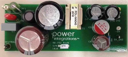 Power Integrations INN3673C-H601 Development Kit, RDR-752 Sperrwandler-Konverter
