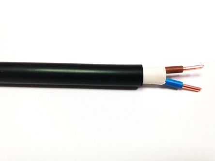 RS PRO Câbles D'alimentation 2x1,5 Mm², 100m Noir