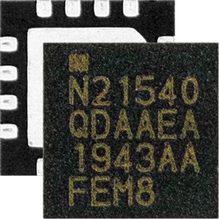 Nordic Semiconductor Amplificatore RF NRF21540-QDAA-R7, Guadagno 13 DB 2,4 GHz, QFN16 16 Pin