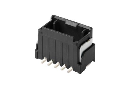 Molex Micro-One Leiterplatten-Stiftleiste Vertikal, 2-polig / 1-reihig, Raster 2.0mm, Ummantelt