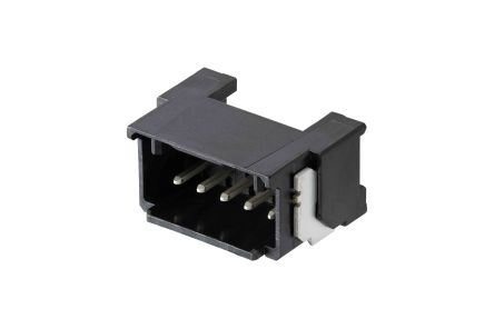 Molex Micro-One Leiterplatten-Stiftleiste Gewinkelt, 8-polig / 1-reihig, Raster 2.0mm, Ummantelt