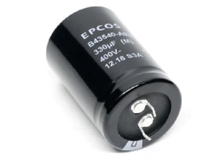 EPCOS Snap-In Aluminium-Elektrolyt Kondensator 680μF / 400V Dc, Ø 30mm X 50mm, Bis 105°C