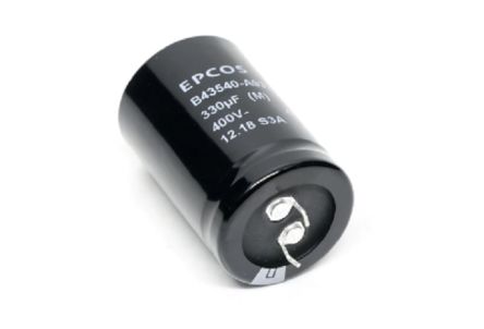 EPCOS Condensador Electrolítico, 1000μF, 250V Dc, De Encaje A Presión, 30 X 40mm, Paso 10mm