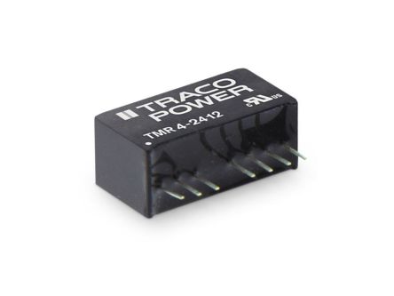 TRACOPOWER TMR DC/DC-Wandler 4W 12 V Dc IN, 12V Dc OUT / 166mA 1.6kV Isoliert