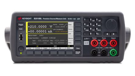 Keysight Technologies Keysight B2900BL Sourcemeter 31,8 W, 1 μV → 210 V, 2 Ω → 200 MΩ