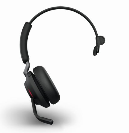 Jabra Evolve2 65 On-Ear-Headset Bluetooth Schwarz Wireless