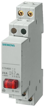 Siemens SENTRON 5TE4 Drucktaste Für Lange Versorgungsleitungen, 400V (Volts) / 20A