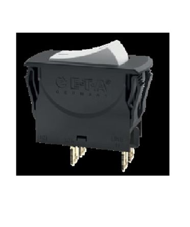 ETA Thermal Circuit Breaker - 3120-N 2 Pole 50 V DC, 240 V AC Voltage Rating, 2.5A Current Rating