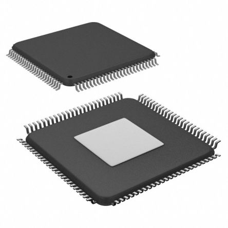 STMicroelectronics STM32H723VET6, 32bit ARM Cortex M7 Microcontroller MCU, STM32H7, 550MHz, 512 KB Flash, 100-Pin LQFP