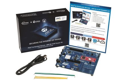 Infineon PSoC 64 Standard Secure - AWS Wi-Fi BT Pioneer Kit(CY8CKIT-064S0S2-4343W) Development Board ARM