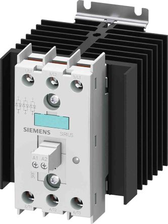 Siemens 3RF24 Series Solid State Relay, 20 A Load, Screw Fitting, 600 V Load