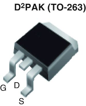 Vishay EF SiHB186N60EF-GE3 N-Kanal, SMD MOSFET 600 V / 8,4 A, 3-Pin D2PAK (TO-263)