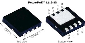 Vishay N-Channel MOSFET, 162 A, 30 V, 8-Pin PowerPAK 1212-8S SiSS52DN-T1-GE3