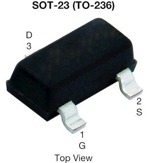 Vishay SQ2318BES-T1_GE3 N-Kanal, SMD MOSFET 40 V / 8 A, 3-Pin SOT-23