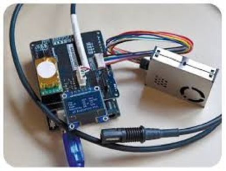 Amphenol Advanced Sensors Air Quality Evaluation Board AAS-LDS-UNO-RH-CO2 Entwicklungskit