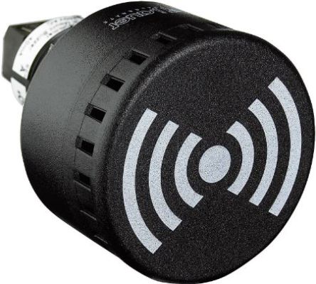 AUER Signal 电子报警器, ESQ系列, 3音调, 230 V 交流, 黑色, IP65