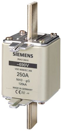Siemens Sicherungseinsatz NH3, 690V / 400A, GG IEC 60269