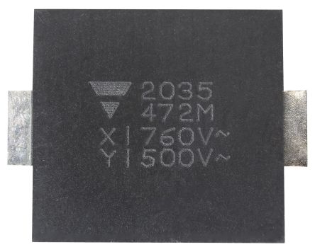 Vishay SMD Y1 SLCC Keramikkondensator, 2.2nF, 760V Ac, Y5U, Oberflächenmontage, ±20%
