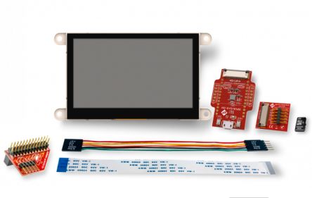 4D Systems Kit De Démarrage 4.3pouces SK-gen4-43DCT-SB, Pour Blindage D'adaptateur Arduino 4D - II, Adaptateur Pi Série 4D, Gen4-PA